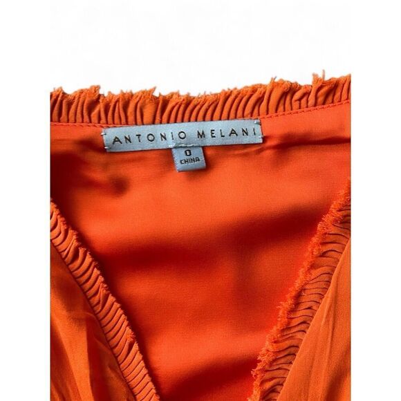 Antonio Melani Women’s Silk Linen Dress - Picture 6 of 11